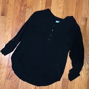 Cynthia Rowley 3/4 HighLow Blouse